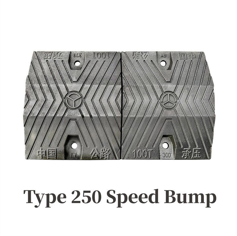 Cast iron speed bump Cast iron speed bump