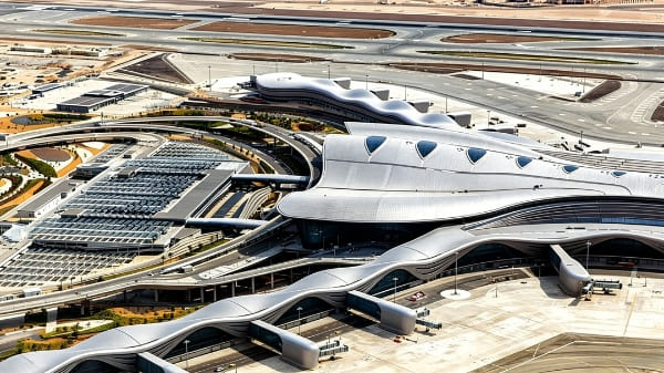 Abu Dhabi VIP Airport, 2022–2023: Procurement of heavy-duty trench grates with manhole covers featuring drainage channels